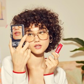 NIVEA NIVEA Cherry Lip Care, Tinted Lip Balm Pack with Shea Butter, Nourishing Oils and Vitamin C & E, 3-in-1 Moisture, Repair and Color, 0.17 Oz Stick, Pack of 4