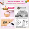 Make Your Own Night Light Bunny with Music, DIY Edition