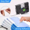Superink Compatible for Brother P-Touch Label Maker TZ TZe 111