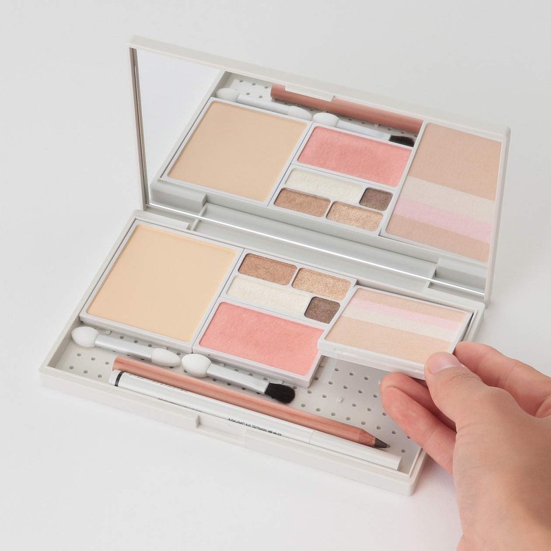 MUJI 02546427 Makeup Palette L 6.4 x 4.0 x 0.6