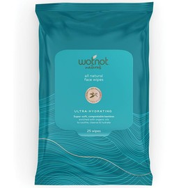 wotnot Ultra Hydrating Natural Facial Wipes X 25