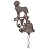 Esschert Design DB83 Rustic Cast Iron Doorbell Dog
