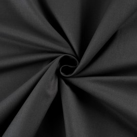 VelvetHome Deluxe Bed Linen Set, 135 x 200 cm, 100% Cotton, Bed Linen with Pillowcase, 80 x 80 cm, High-Quality Duvet Cover with Zip, Made in the EU, Dark Grey