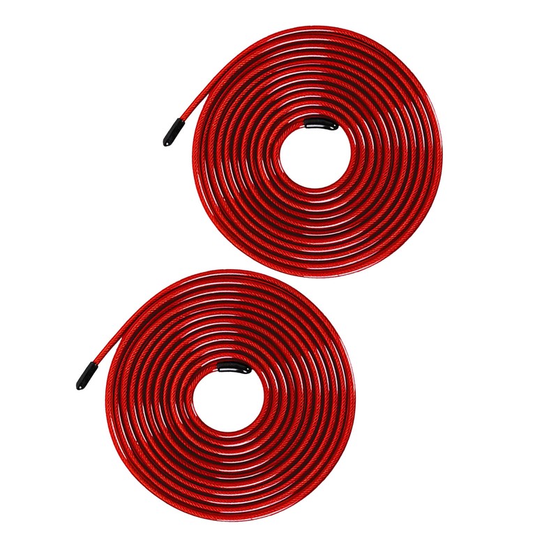 2 Pcs Jump Rope Spare Cable 300cm Length Skipping Rope