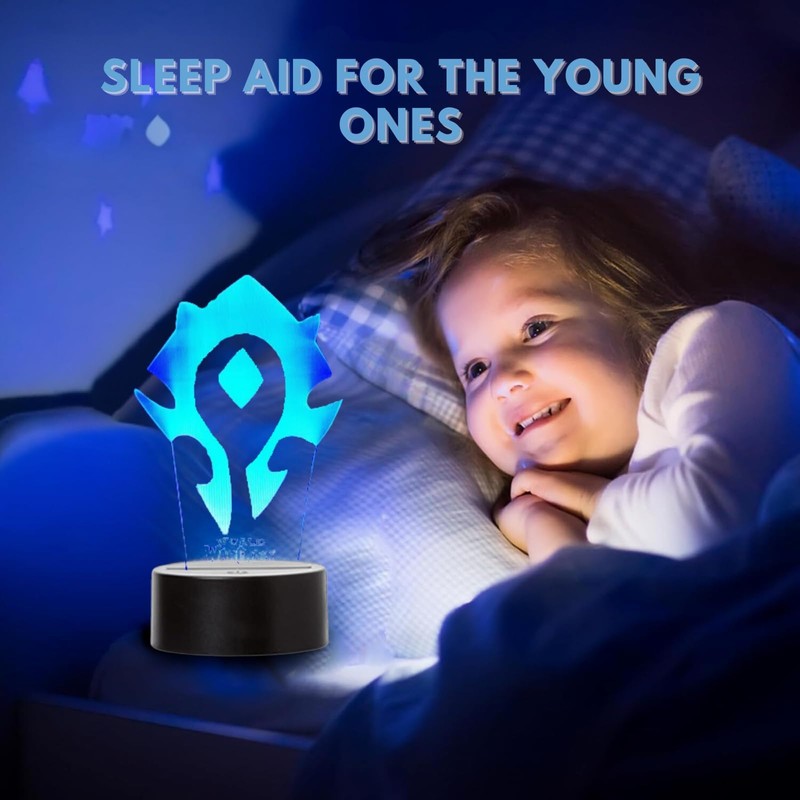 LED Lamp - World of Warcraft Horde Colour Changing USB