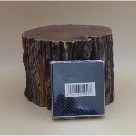 Denco The Gentleman's Pill Box Woodgrain Metal 2.25"x2.5"x.5" New Denco