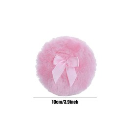 Powder Puff- 2 Pack 4 Inch Large Body Fluffy Powder Puff Round Soft Plush Cosmetic Puff Loose Powder Puffs for Face and Body Powder, Makeup