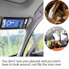lofrcin Handicap Placard Holder for Auto, 1 PCS Black Visor