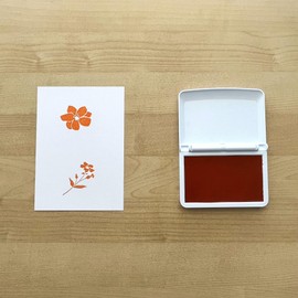 COLOP Make 2 Ink Pad Shiny Orange 70 x 110 mm Cushion for Traditional Hand Stamps and Creative Stamps