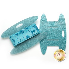 Glitzy Binding Holder (Aqua)