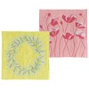 Imabari Towel Handkerchief Flower Iroha Flower Set of 2 B