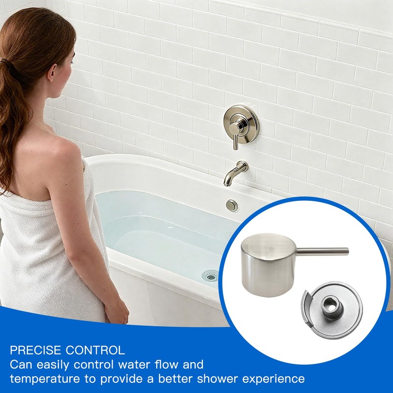 All Metal Replacement for Moen Tub/Shower Lever Handle, Compatible with