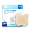 Nuveria Labs Hospital Grade Sacral Bordered Silicone Foam Wound Dressing