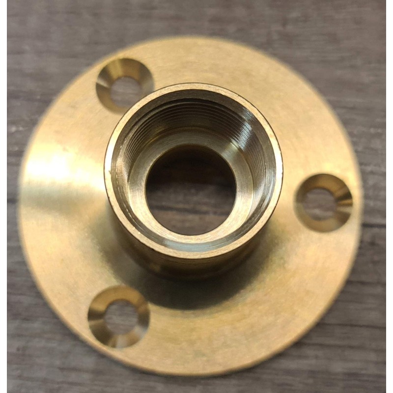 Wallplate Boss 1/2" for Garden Bib Tap Wall Plate Flange