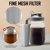 Zulay Premium Cold Brew Coffee Maker - 32oz Mason Jar
