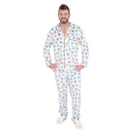 Briefly Stated National Lampoon's Dinosaur Christmas Vacation Pajamas Set | Perfect for Ugly Sweater Parties, Matching Xmas Pajamas for Family