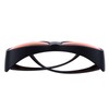 Safety Goggles 190 to 490nm Black Frame Orange Lens OD5