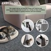 Cat Scratching Carpet Mat, Self-Adhesive Trimmable Cat Climbing Post Covered