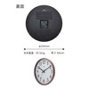 Hodogaya Electronics Sales Wall Clock, 12.6 inches (32 cm), Silent,