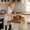 WOWLIVE Bread Box for Kitchen Countertop, Large Roll Top Bread