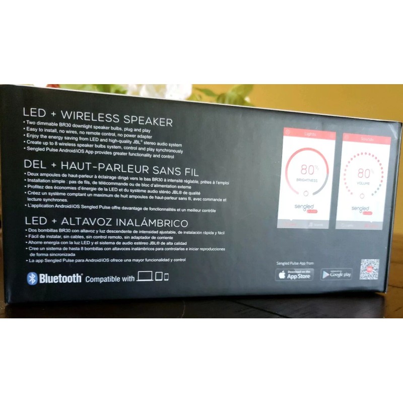 Sengled Pulse LED Bulb and Wireless Speaker Pair Kit -