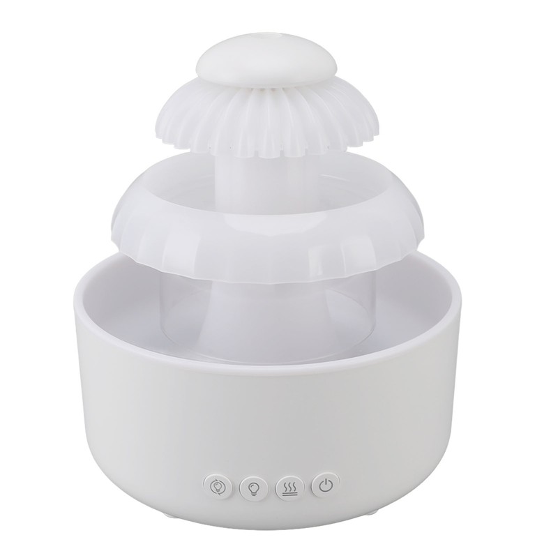 Rain Cloud Humidifier Diffuser 600ml Aroma Diffuser Night Light Quiet