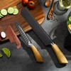 uxcell 5 Pcs Knife Cover Sleeves, 5.3" x 0.9" ABS