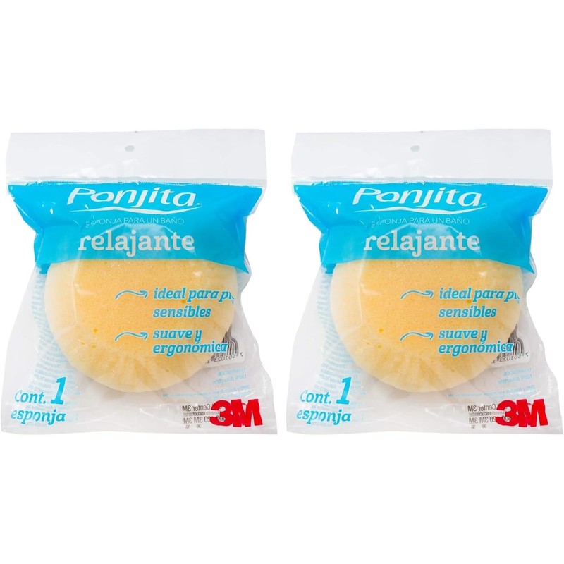 3M Ponjita Esponja Relajante (Modelo Relax), 1 count