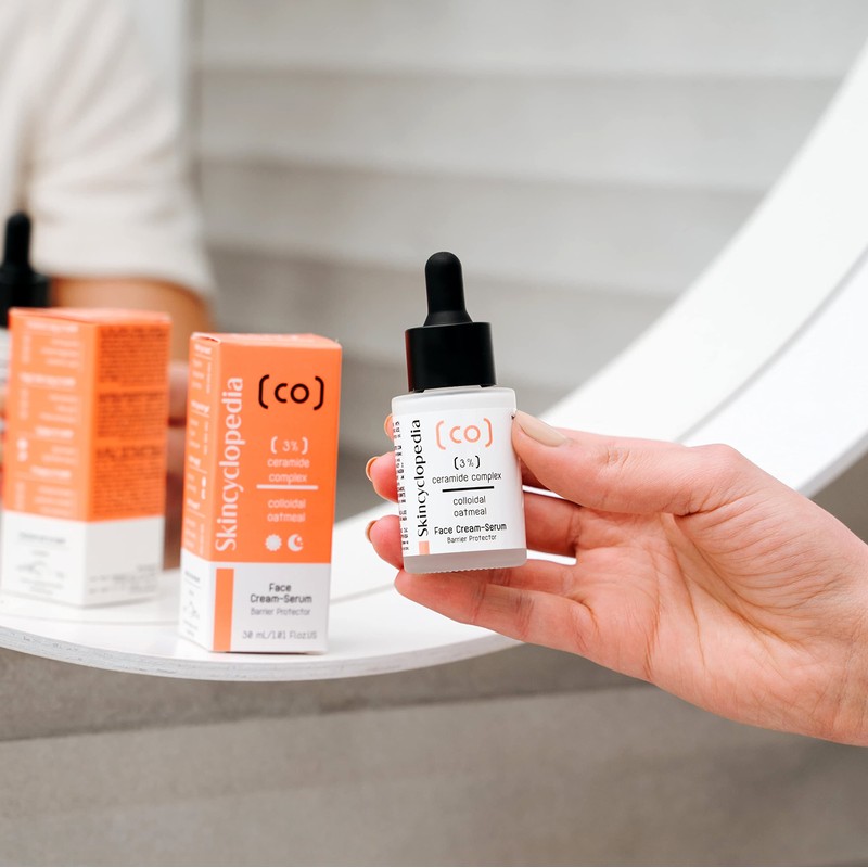 Skincyclopedia Ceramide Serum, Face Serum with Hyaluronic Acid and 3%