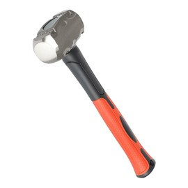 2lb Sledge Hammer - Heavy Duty Forged Steel Construction with Fiberglass Handle, Perfect for Demolition, Construction, and Driving Stakes