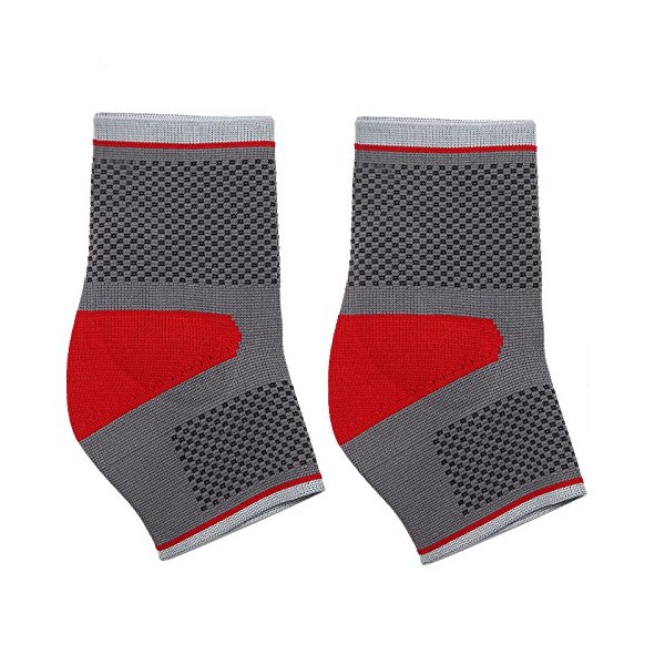 Walea Fitness Compression Foot Sleeve - Plantar Fasciitis Socks - Ankle Socks - Arch Support - Heel Pain Socks for Men Women