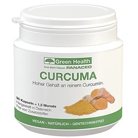 Curcuma Capsules 90 Pieces Pure Curcumin with Black Pepper
