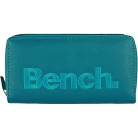 Noey & Lou Bench Women's XXL Purse Large Wallet Zip Clutch Coin Purse, petrol, Modern