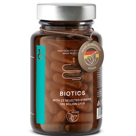 CLAV® Probiotic Complex - 23 Probiotic Strains - Bloating & Constipation Relief - Gut Health Supplement for Men & Women - Vegan Probiotics with Lactobacillus & Bifidobacterium