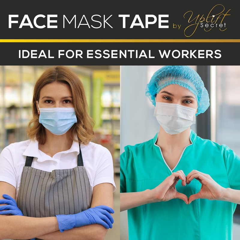 Uplift Secret Face Mask Tape Double Sided (100 Count) -
