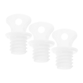 OATIPHO 3Pcs Hot Water Bottle Stoppers Durable Plastic Screw Caps for Warm Water Bags Heat Preservation and Easy Cleaning for Home Office and Travel Use