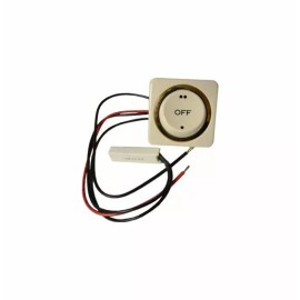 Trusty 12V RV Ceiling Fan Wall Mount Control Switch Almond Trusty