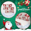 IUNTWEIE Christmas Bed Linen 135 x 200, Santa Claus and