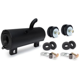 Muffler Silencer W/Exhaust Seals Fits Polaris Replaces 1261082-029 1261082-489