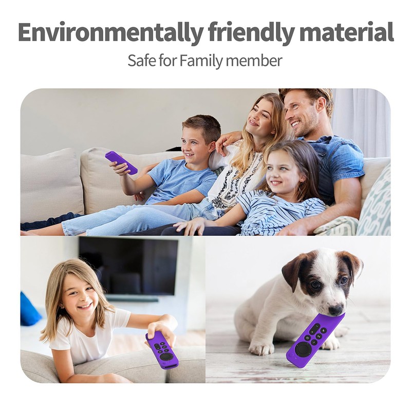Hi Color Silicone Cover Compatible with Apple TV Siri Remote