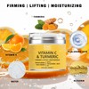 Face Cream with Vitamin C and Turmeric - Deep Hydration,