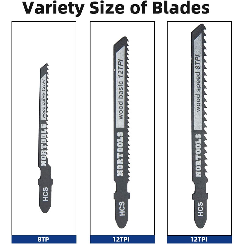 T-ank HCS Jigsaw Blade Set Woodworking Cute Fast and Clean