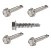 #14 x 3/4" Hex Washer Head Self Drilling Tek Screws,