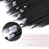 G2PLUS Micro Swabs - 100pcs Cotton Swabs for Makeup, Black