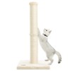 Karolpar 34inch Cat Scratching Post with Natural Sisal Rope 4.3Inch
