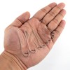 Dr.Fish 100 Pack Aberdeen Hooks Freshwater Fishing Hooks, Extra Long