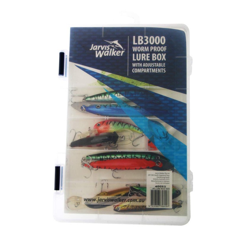 Jarvis Walker LB3000 Lure box with adjustable compartments