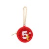 Pikmin Charm Synthetic Leather Round Mini Pouch Trinket Box with