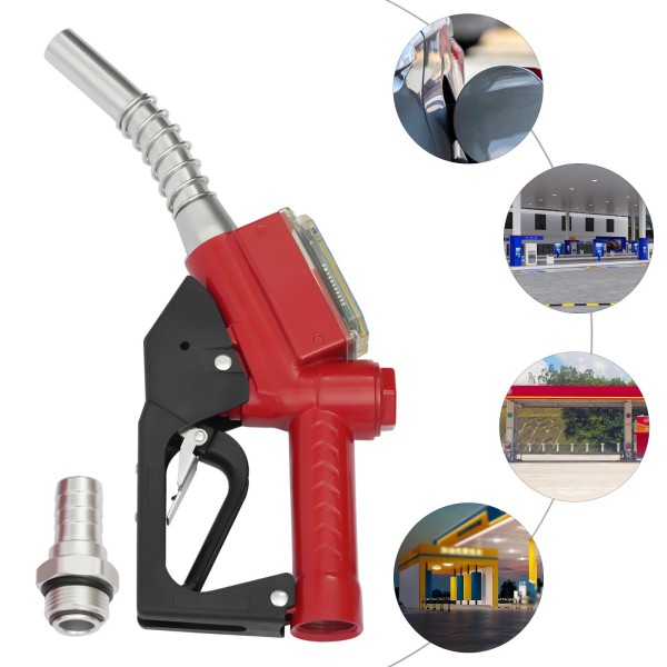 Unbrand Fueling Nozzle, Digital Flow Meter Diesel, Gasoline, Fuel Gun
