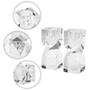 DONOUCLS Home Crystal Candlestick Holders Pack of 2 Clear Crystal